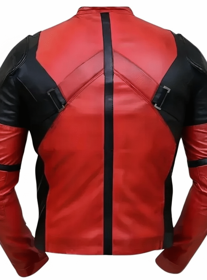 Deadpool Wade Wilson Ryan Reynolds Handmade Leather Jacket