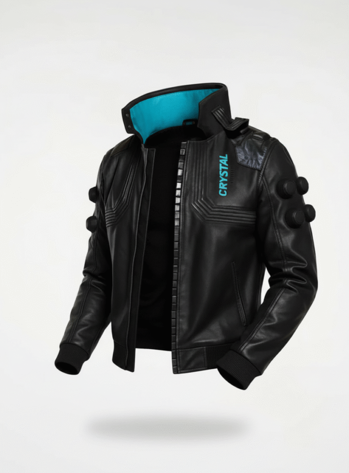 Cyberpunk 2077 Samurai V Handmade Leather jacket