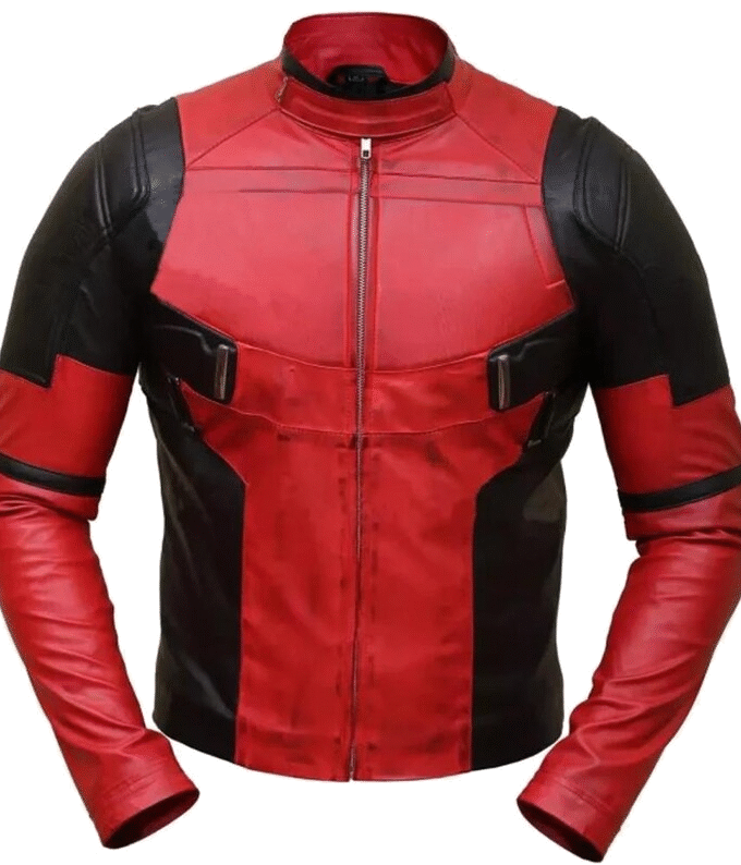 Deadpool Wade Wilson Ryan Reynolds Handmade Leather Jacket