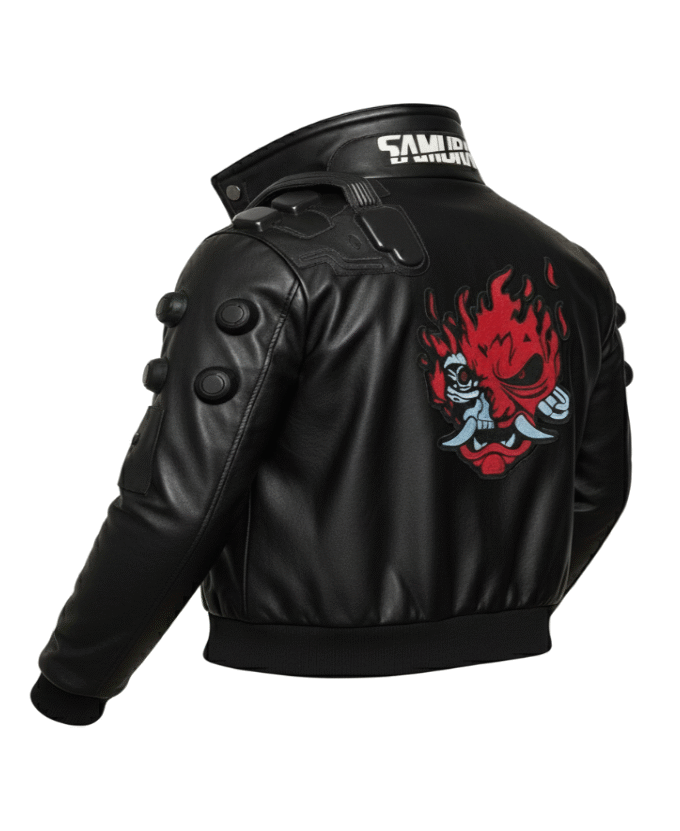 Cyberpunk 2077 Samurai V Handmade Leather jacket